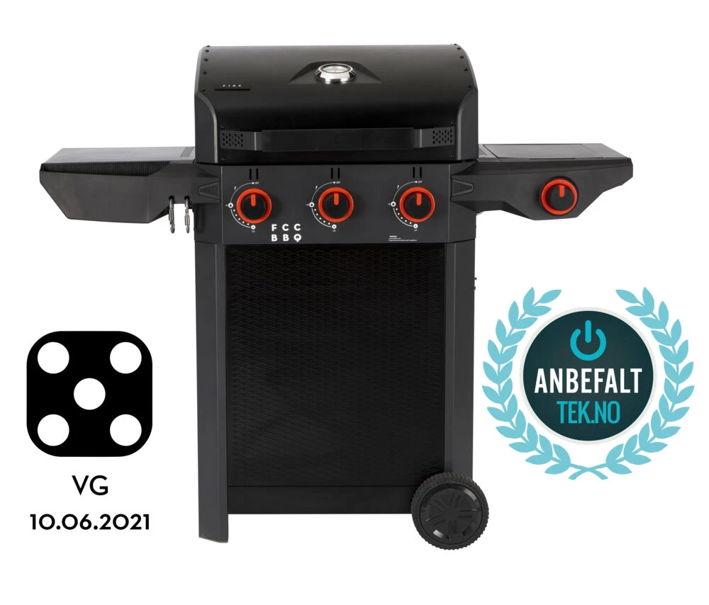 FCC BBQ Fire 3.1 Gassgrill 1 FCC BBQ Fire 3.1 Gassgrill