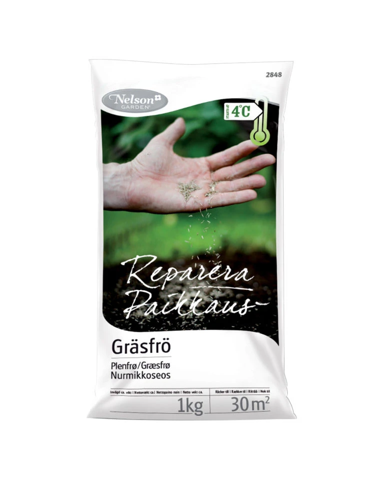 Nelson Garden Plenfrø Reparasjonsgress 1 Nelson Garden Plenfrø Reparasjonsgress