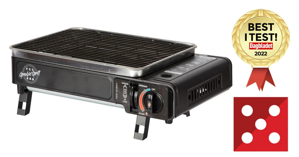 FCC BBQ Grab`N`Grill Gassgrill Sort 1 FCC BBQ Grab`N`Grill Gassgrill Sort
